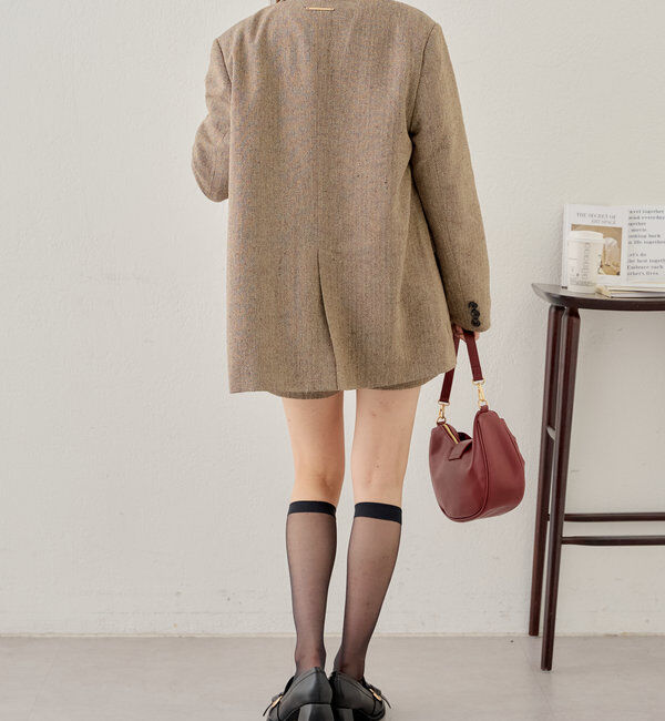  「【SNS総再生回数400万回突破！セットアップ対応】オーバーダブルジャケット」|テーラードジャケット|