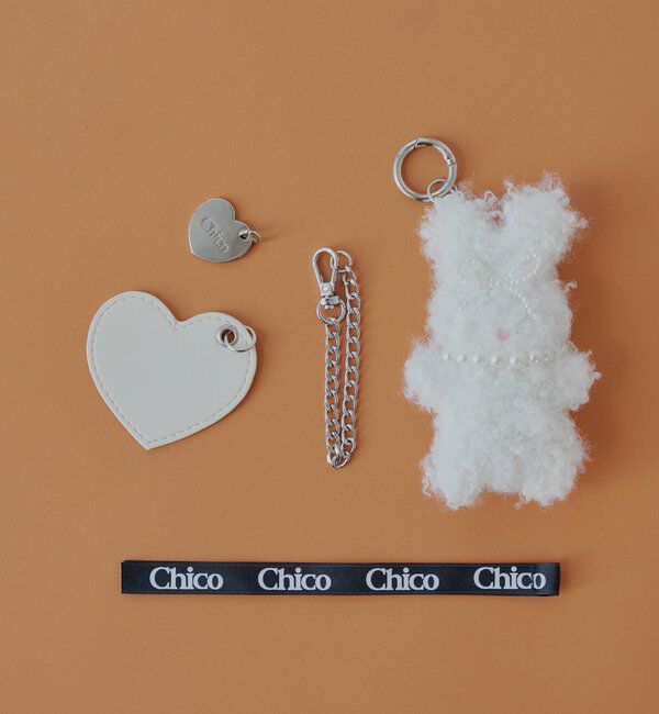  「ファーアニマルモチーフチャーム」|ベルト|