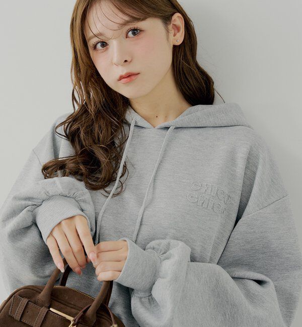  「スウェットバルーンミニワンピース」|ワンピース|