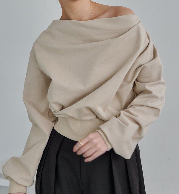  「ドレープスウェット」|Tシャツ・カットソー|
