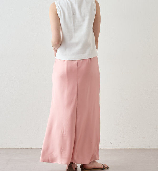  「リブコンパクトノースリーブ」|Tシャツ・カットソー|