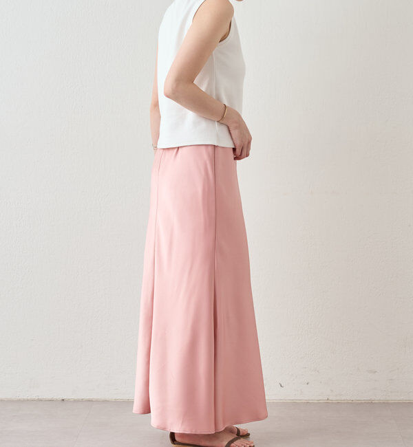  「リブコンパクトノースリーブ」|Tシャツ・カットソー|