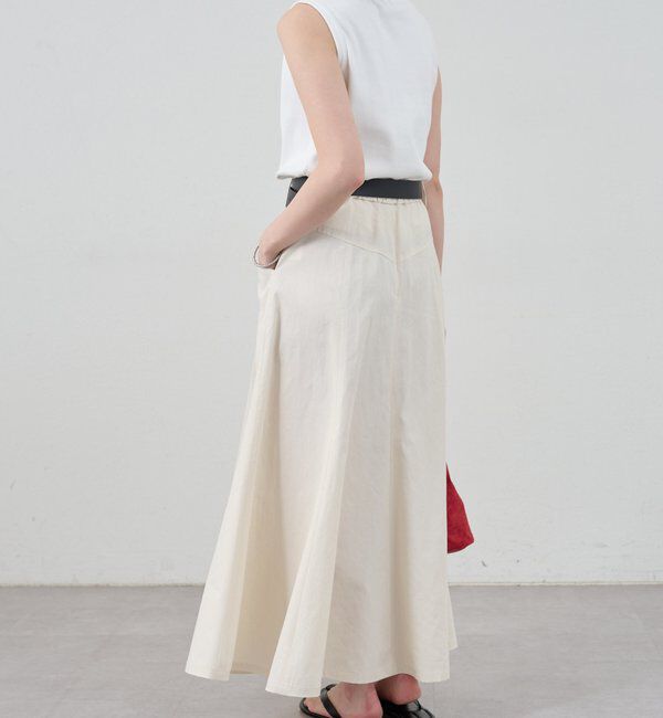  「リブコンパクトノースリーブ」|Tシャツ・カットソー|