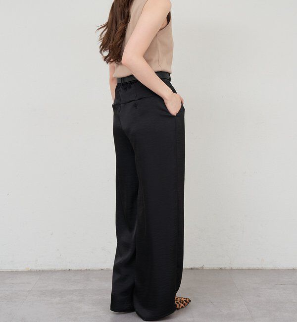  「リブコンパクトノースリーブ」|Tシャツ・カットソー|