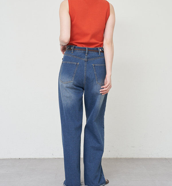  「リブコンパクトノースリーブ」|Tシャツ・カットソー|