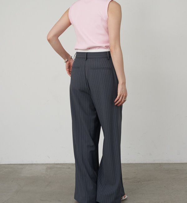  「リブコンパクトノースリーブ」|Tシャツ・カットソー|