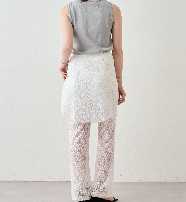  「リブコンパクトノースリーブ」|Tシャツ・カットソー|