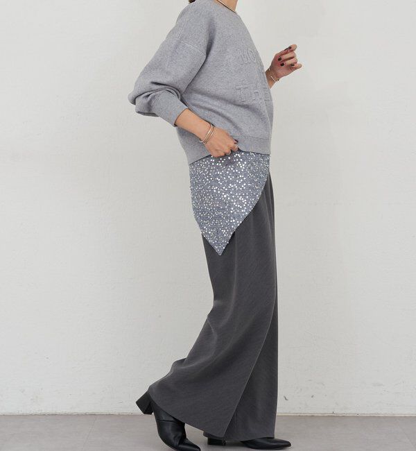  「エンボス加工ニット」|ニット・セーター|