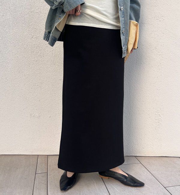  「【26SS予約】ポンチタイトスカート」|スカート|