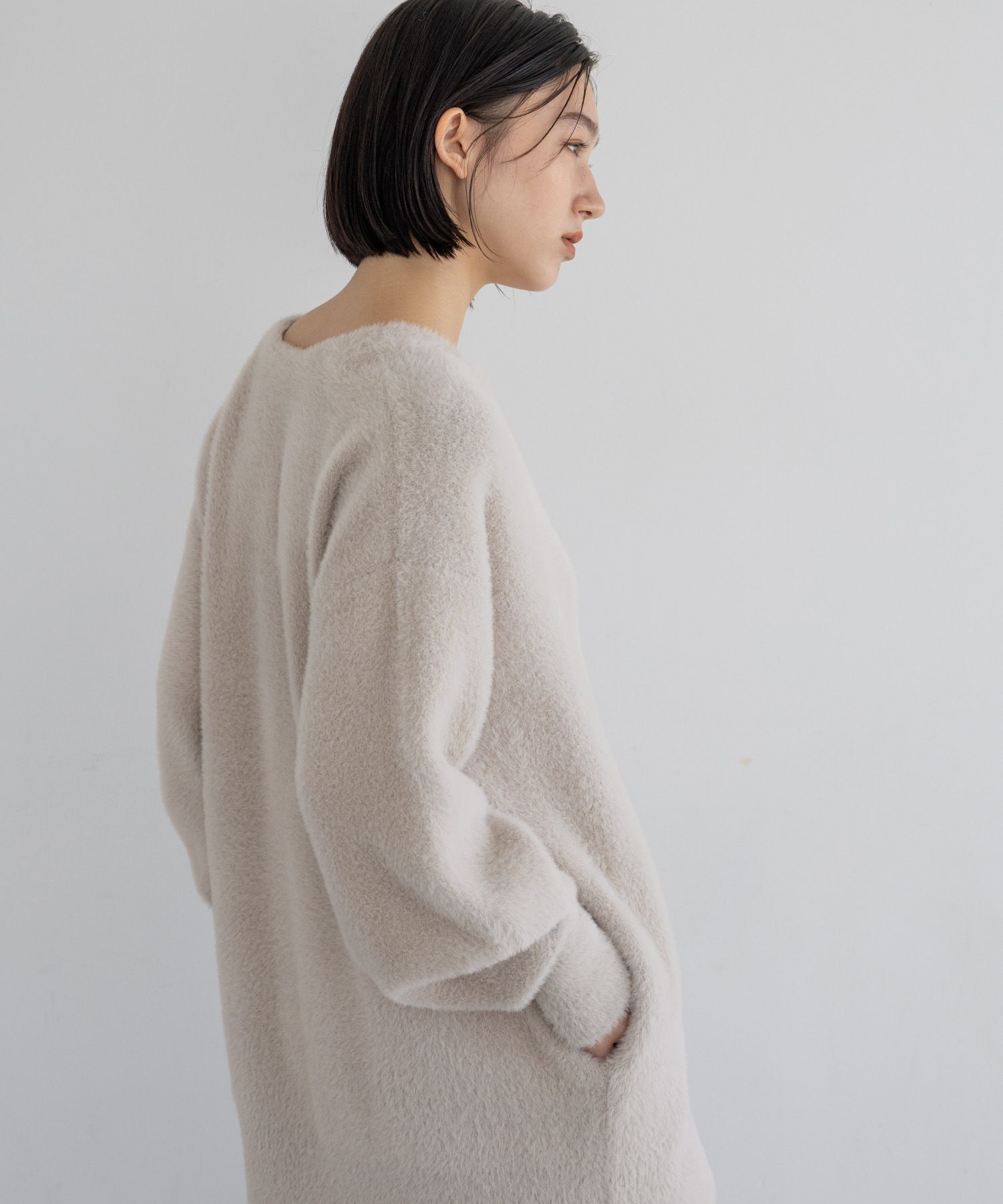 A part by 「【e/rm・セットアップ対応】ウォームニットシャギーカーディガン」|カーディガン|