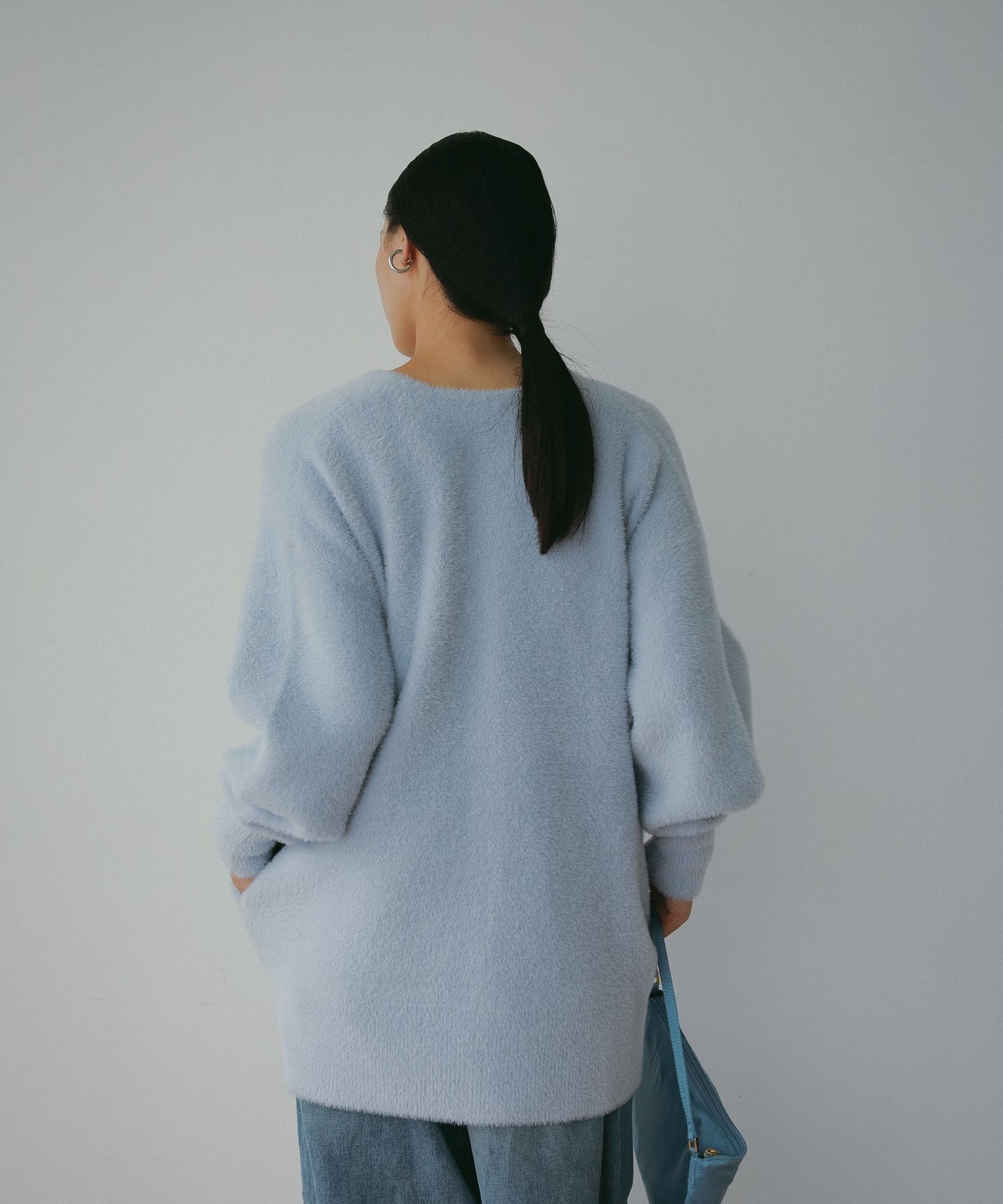 A part by 「【e/rm・セットアップ対応】ウォームニットシャギーカーディガン」|カーディガン|