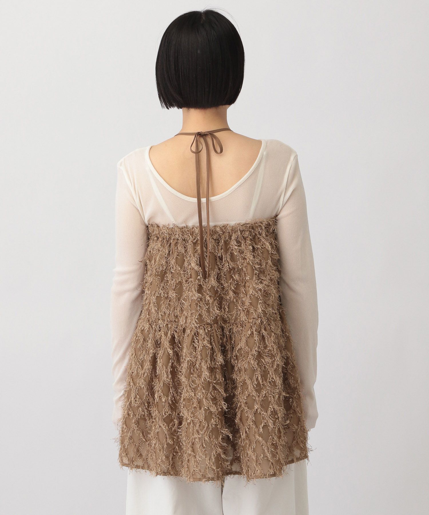 A part by 「フリンジキャミチュニック」|キャミソール|