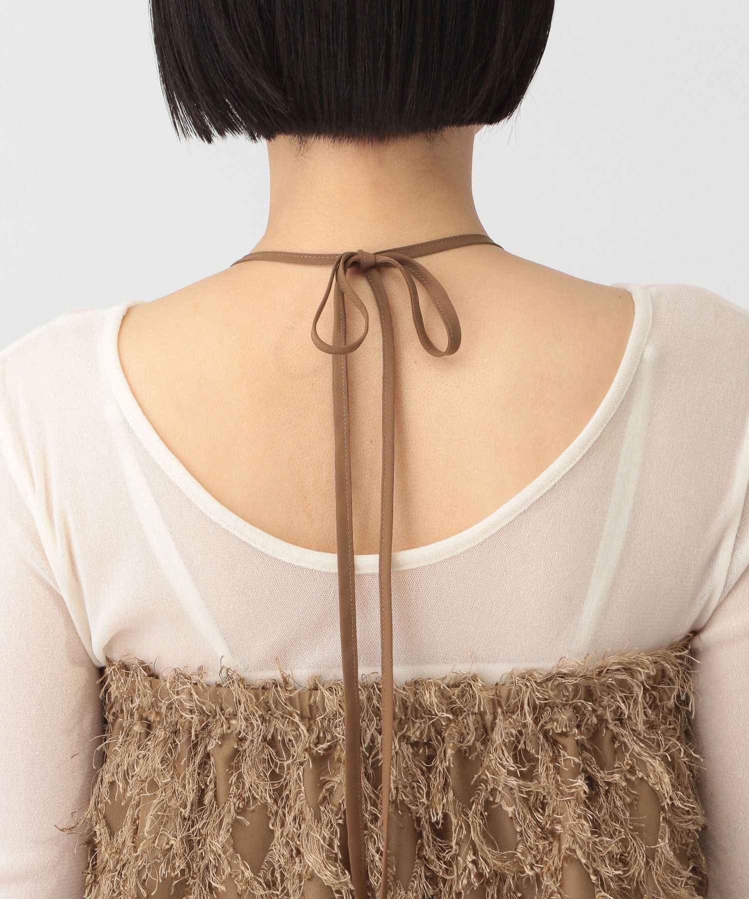 A part by 「フリンジキャミチュニック」|キャミソール|