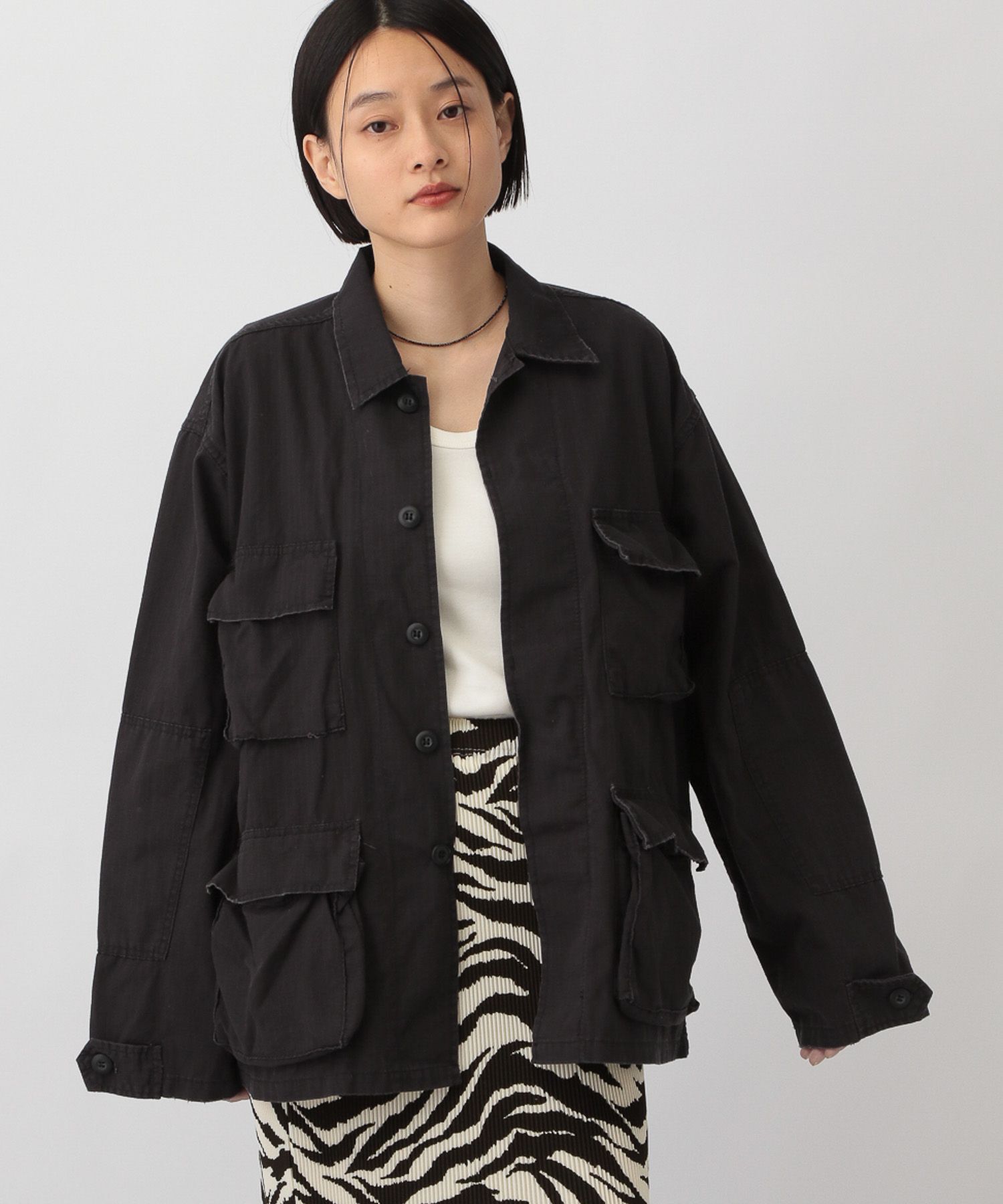 A part by 「【セレクト】ROTHCO/ミリタリージャケット」|ミリタリージャケット|ブラック