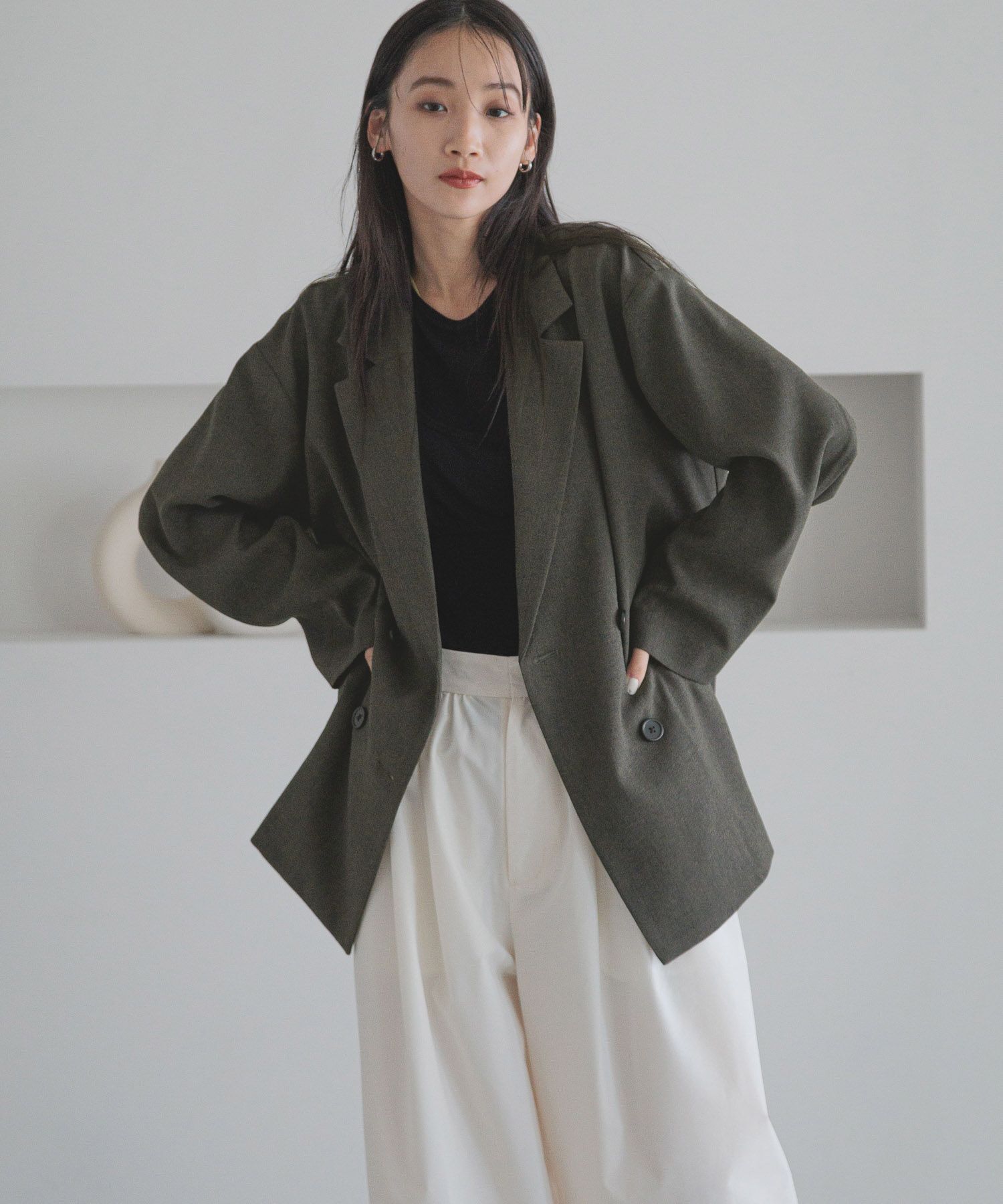 LOWRYS FARM「ホップサックダブルジャケット」|その他|25SSNEW