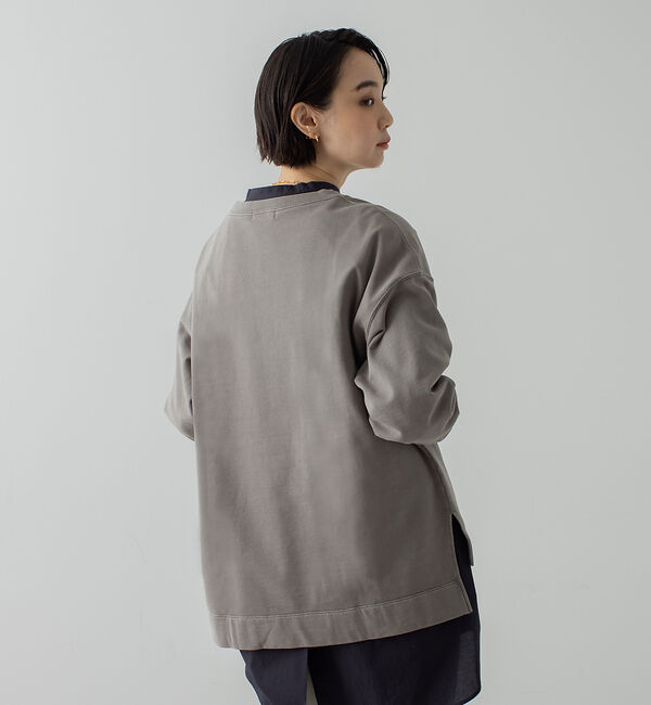 collex「ピグメントダイ裏毛ビックプルオーバー」|Tシャツ・カットソー|