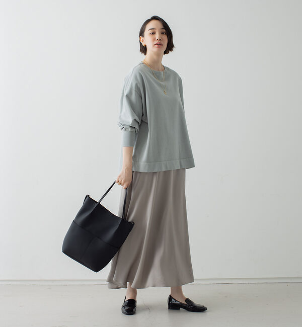 collex「ピグメントダイ裏毛ビックプルオーバー」|Tシャツ・カットソー|