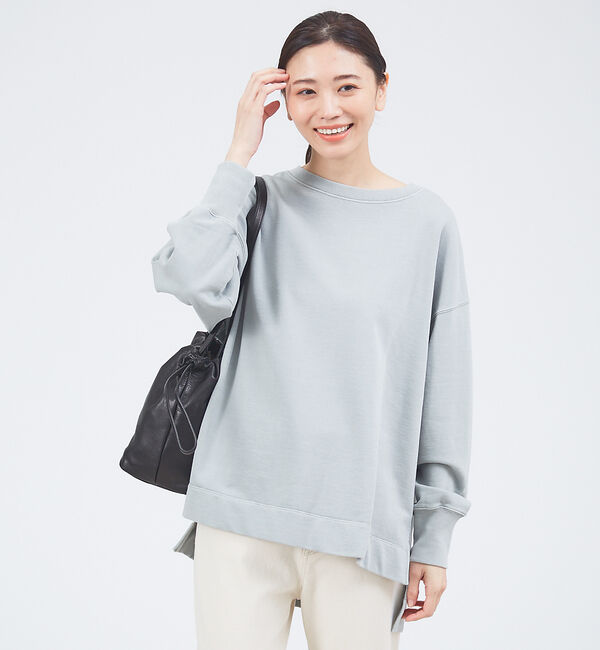 collex「ピグメントダイ裏毛ビックプルオーバー」|Tシャツ・カットソー|