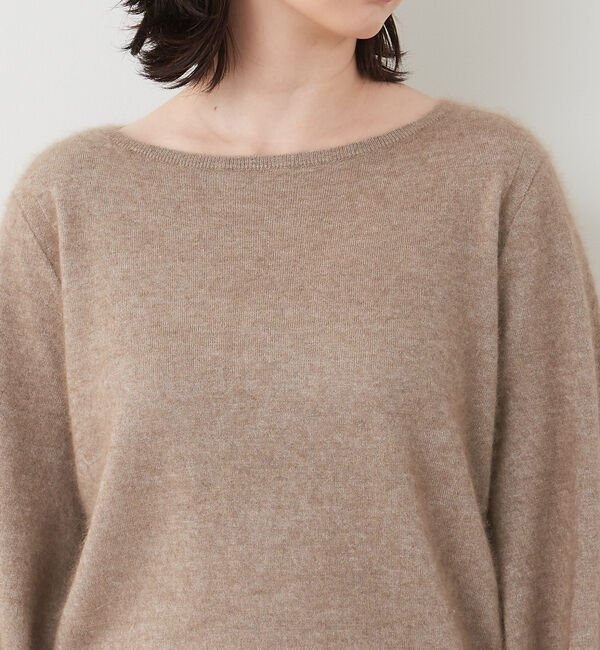 collex「ラクーンシルクニットプルオーバー」|ニット・セーター|
