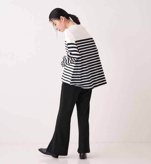 collex「【WEB限定】ウール混　カットポンチフレアパンツ」|その他|