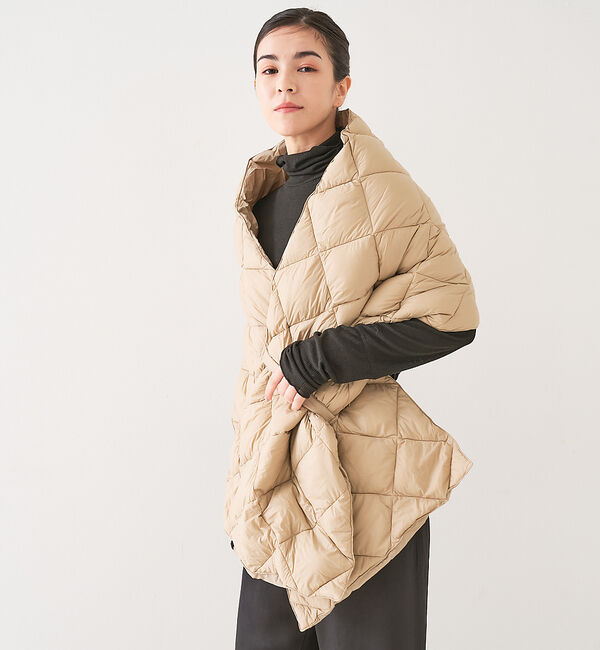 collex「【TAION】リバーシブルダウンストール」|マフラー|