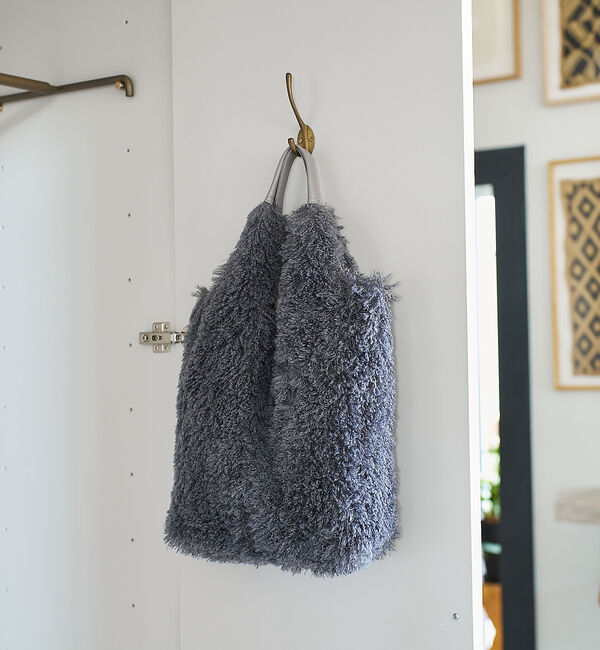 collex「【WEB限定】Vラインフェイクファートートバッグ」|トートバッグ|