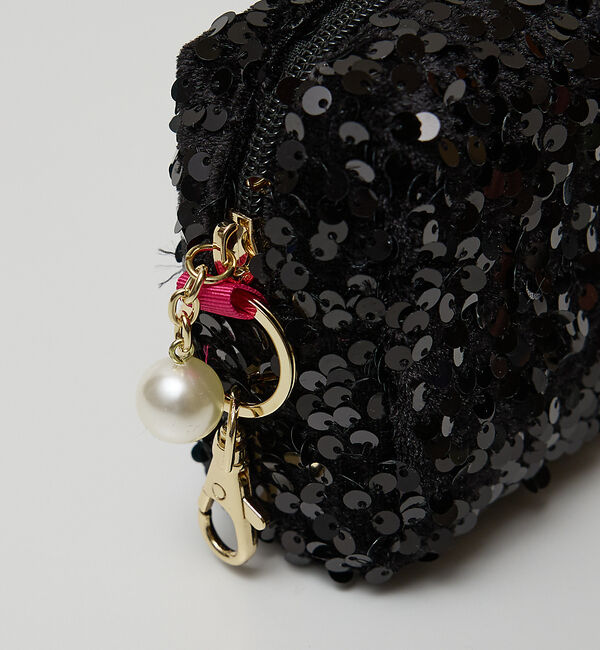 collex「【WEB限定】スパンコールミニポーチ」|ポーチ|