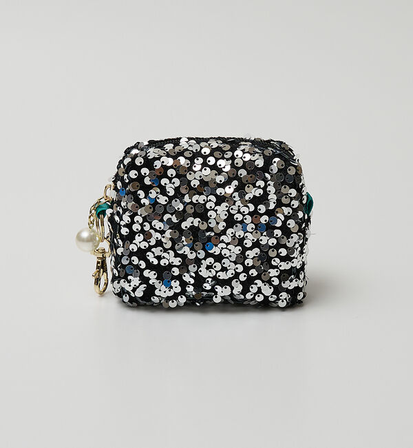 collex「【WEB限定】スパンコールミニポーチ」|ポーチ|