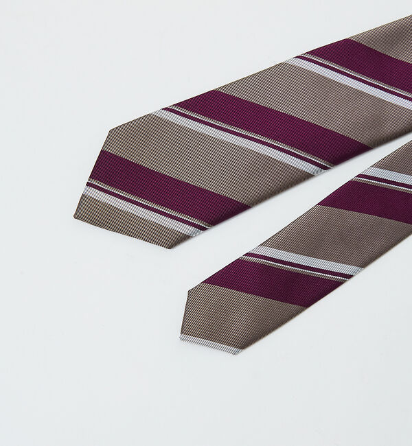 ABAHOUSE「【定番】シルク レジメンタル ネクタイ」|ネクタイ・蝶ネクタイ|