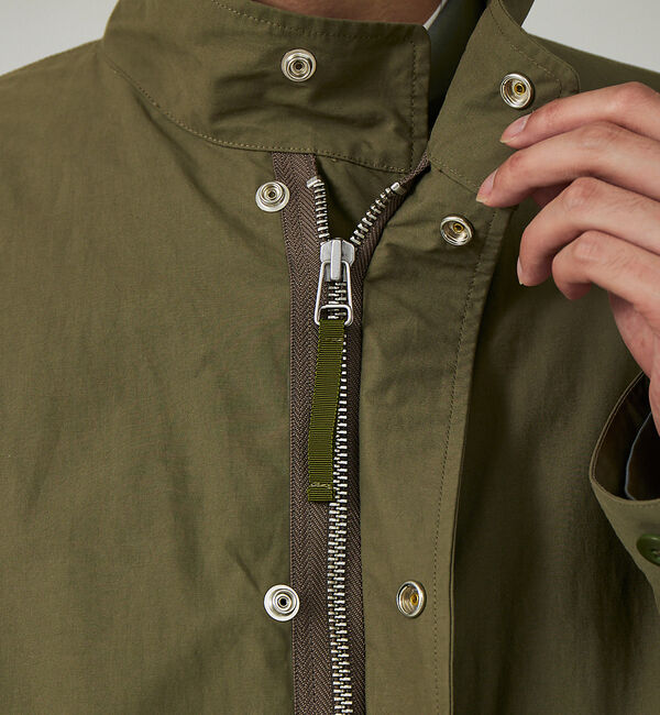 ABAHOUSE「【M-65】スタンドカラー モッズコート【ライナー付】」|ミリタリー・モッズコート|