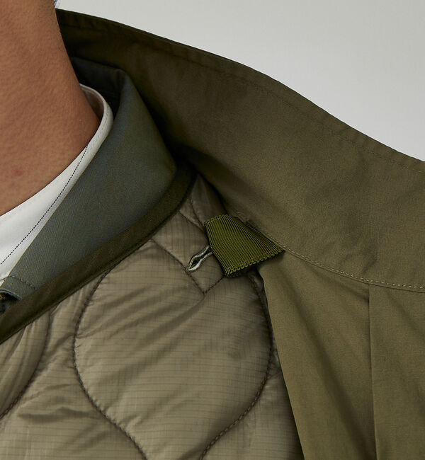 ABAHOUSE「【M-65】スタンドカラー モッズコート【ライナー付】」|ミリタリー・モッズコート|