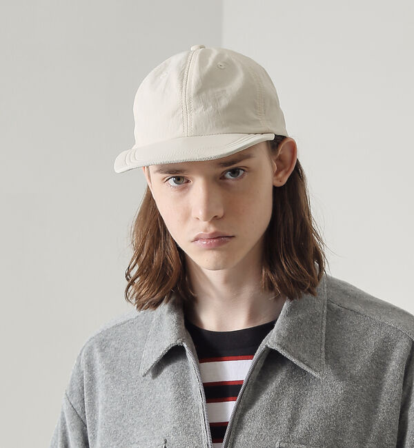 ABAHOUSE「【RUBEN/ルーベン】　NYLON CAP / ベーシック　ナイロンキャップ」|その他|アイボリー