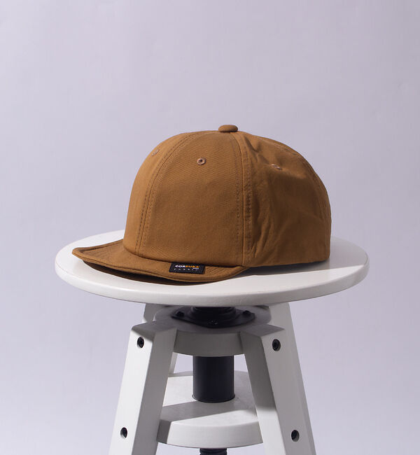 ABAHOUSE「【Cordura】ショートバイザー コーデュラ アンパイアキャップ」|その他|ベージュ