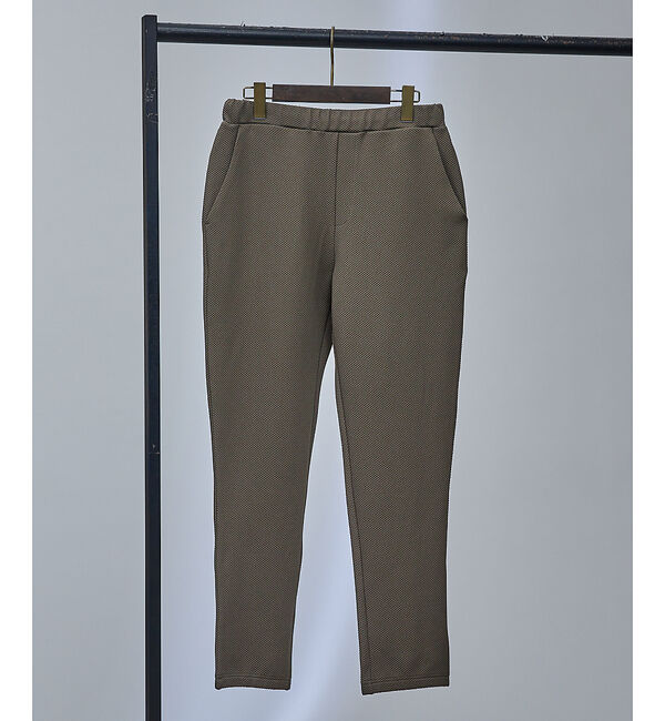 ABAHOUSE「【セットアップ対応】ハニカムメッシュ イージーパンツ / ジョガーパンツ」|その他|モカ