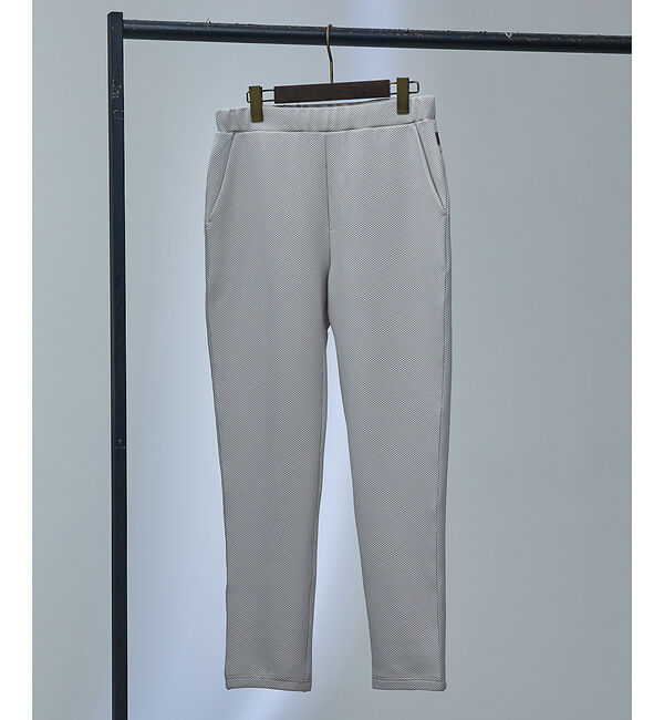 ABAHOUSE「【セットアップ対応】ハニカムメッシュ イージーパンツ / ジョガーパンツ」|その他|グレージュ