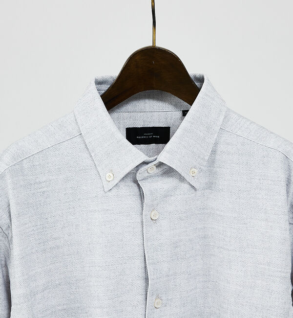 ABAHOUSE「【FLEX SHIRTS / Dry Moment使用】デニム シャンブレーシャ」|シャツ・ブラウス|