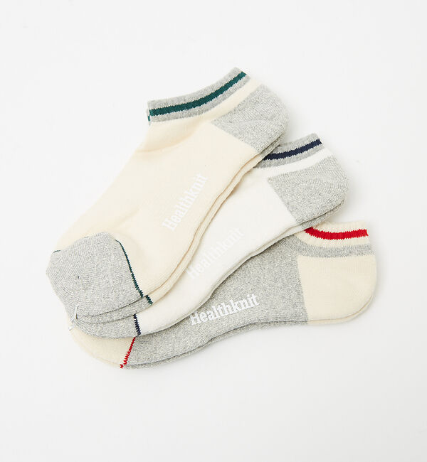 ABAHOUSE「【Healthknit/ヘルスニット】アンクルソックス191-3663/3684」|ソックス|