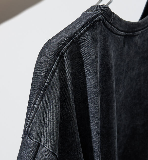 ABAHOUSE「【ピグメント加工】クルーネック半袖Ｔシャツ」|Tシャツ・カットソー|