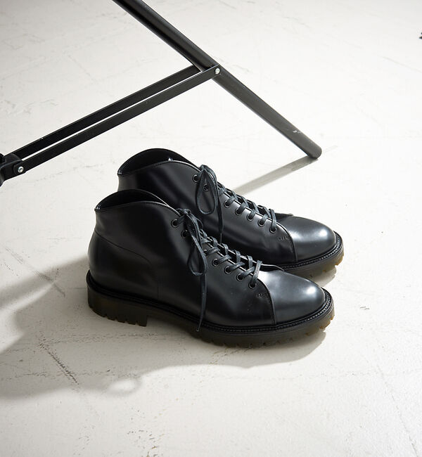 alfredoBANNISTER「【E.E.S】トラックソール モンキーブーツ」|ショートブーツ|