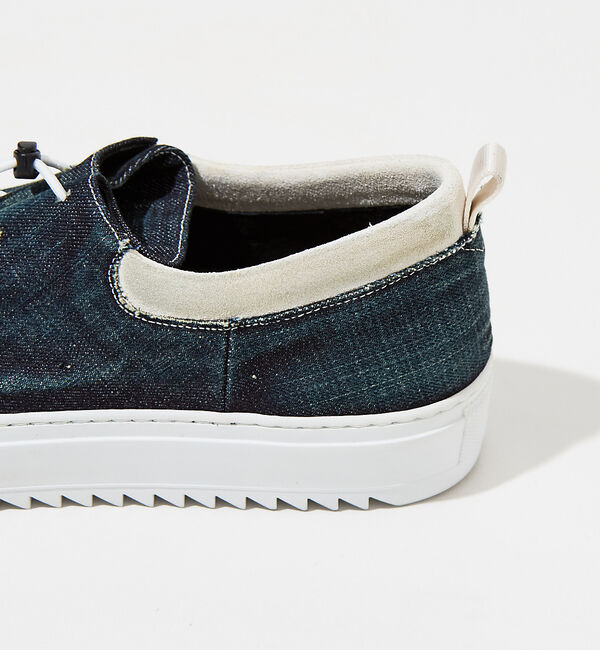 alfredoBANNISTER「【デニム】ドローコード スニーカー」|スニーカー|