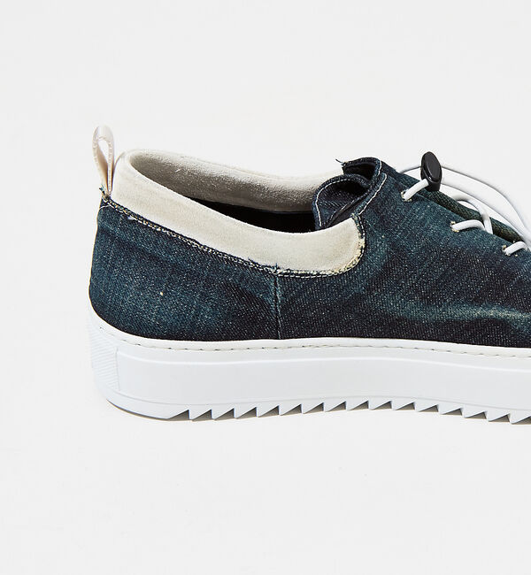 alfredoBANNISTER「【デニム】ドローコード スニーカー」|スニーカー|