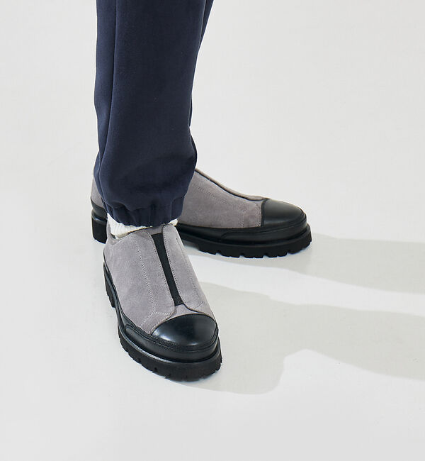 alfredoBANNISTER「軽量 タンクソール エラスティックスニーカー / スリッポン」|スニーカー|