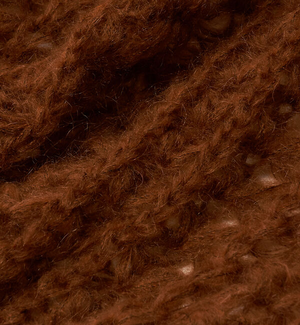 Rouge vif「ニットフリンジストール」|マフラー|