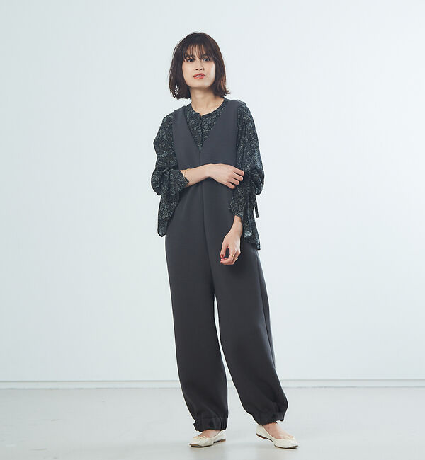 Rouge vif「フラワーボリュームスリーブブラウス」|シャツ・ブラウス|