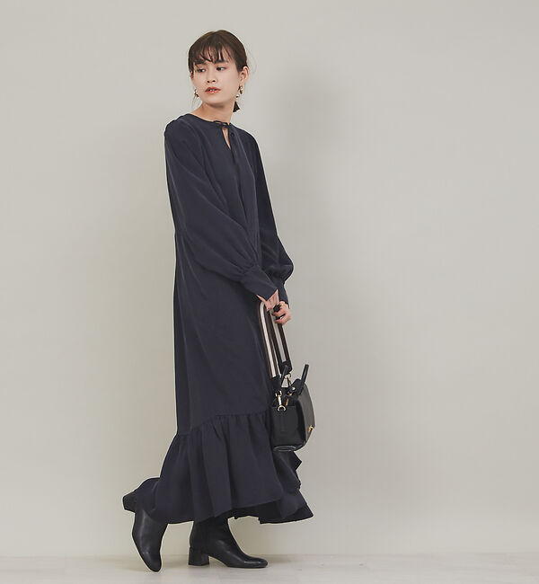 Rouge vif「キュプラロングドレス」|ワンピース|