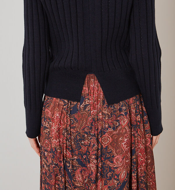 Rouge vif「ミドルゲージアイレットニット」|ニット・セーター|