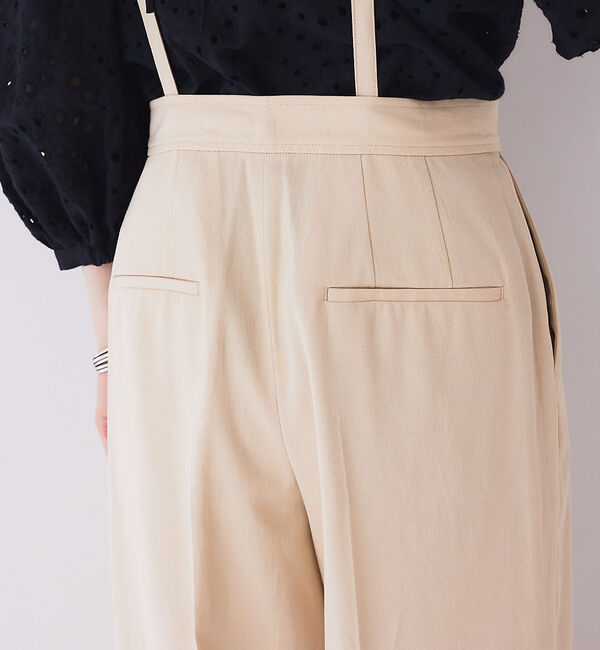 Rouge vif「コットンツィルサスペンダーパンツ」|オールインワン|
