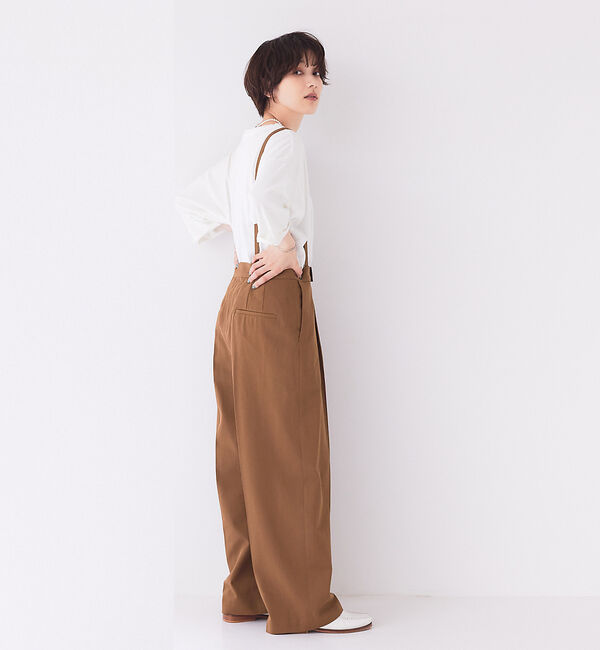 Rouge vif「コットンツィルサスペンダーパンツ」|オールインワン|