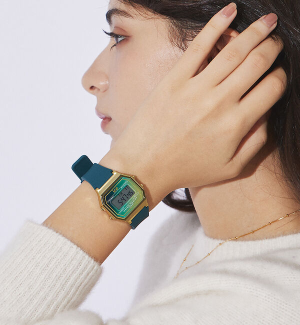 Rouge vif「≪最速先行販売≫【ICE-WATCH / アイスウォッチ】RETRO SUNSE」|腕時計|ダークグリーン