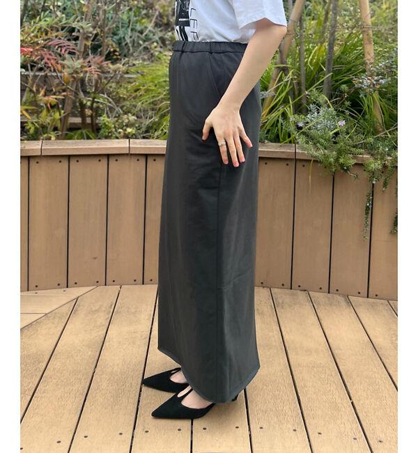 Rouge vif「【MICA&DEAL /マイカアンドディール】タイトイージースカート」|スカート|